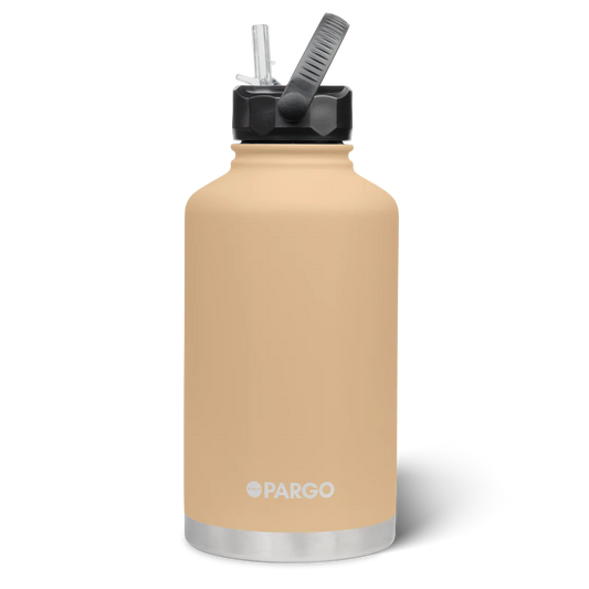 Pargo Insulated Bottle 1890ml With Straw - DESERT SAND