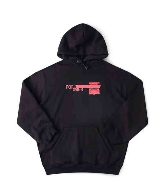 Former Tape Crux Hood - BLACK