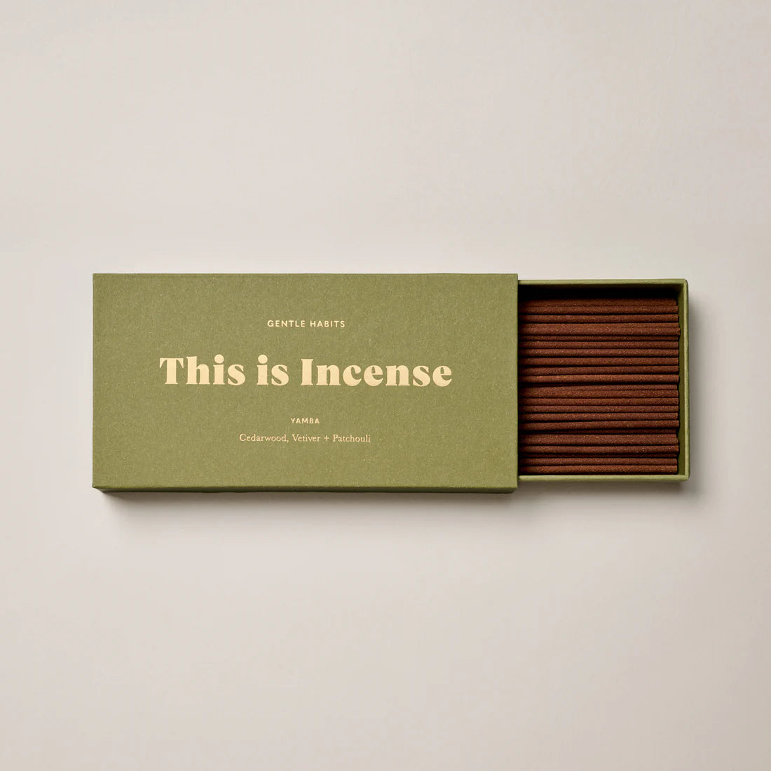 Gentle Habits This Is Incense -  YAMBA