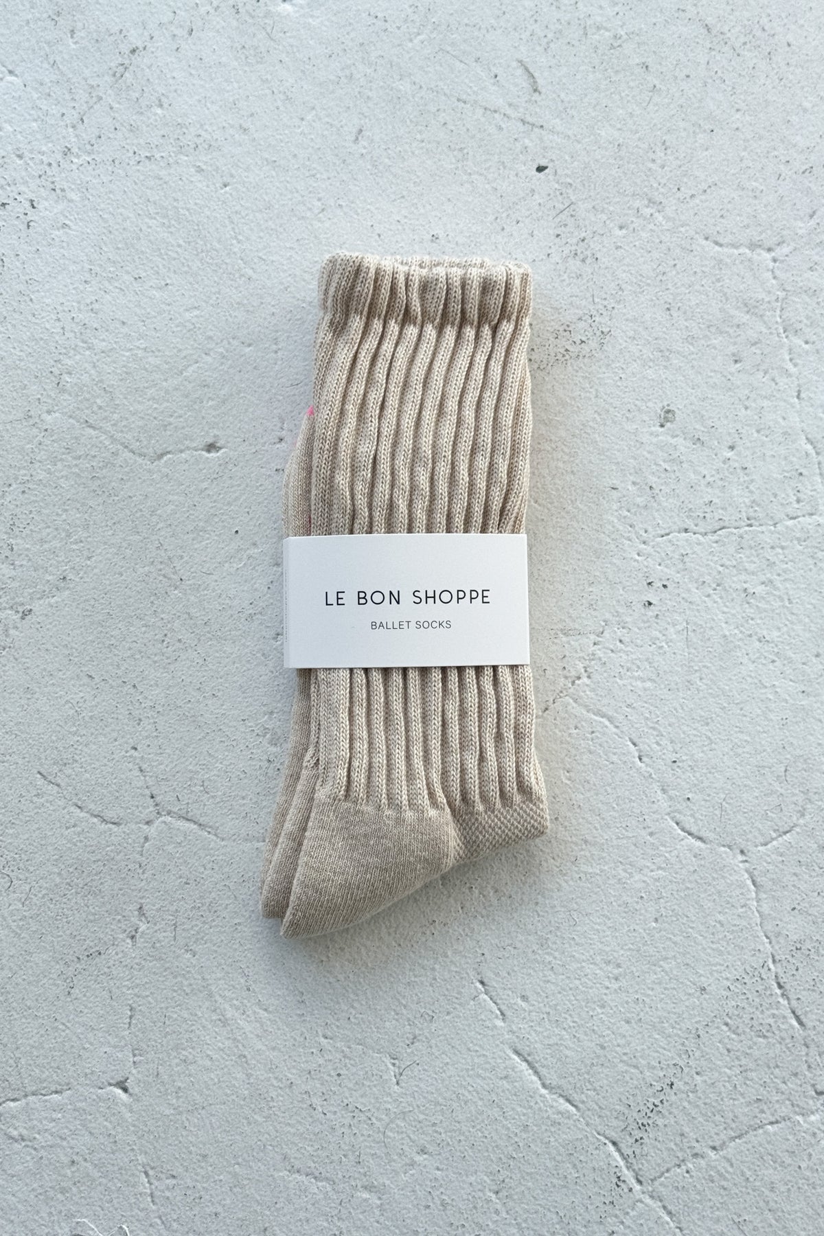 Le Bonne Shoppe Ballet Socks - OATMEAL