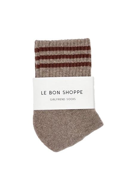 Le Bon Shoppe Girlfriend Socks - HAZELWOOD