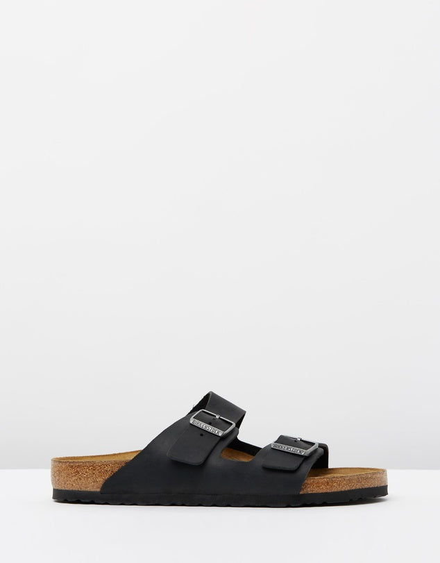 Birkenstock Arizona Black Oiled Regular