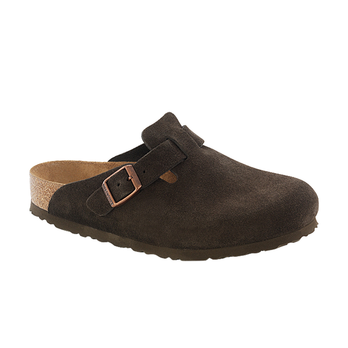 Birkenstock Boston SFB Mocca Suede Regular