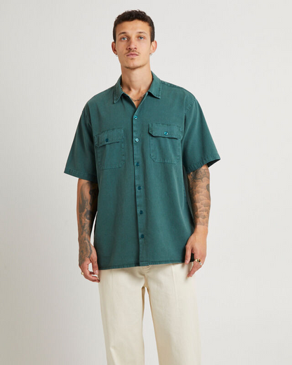 Rolla's Ezy Trade Shirt - TRADE GREEN