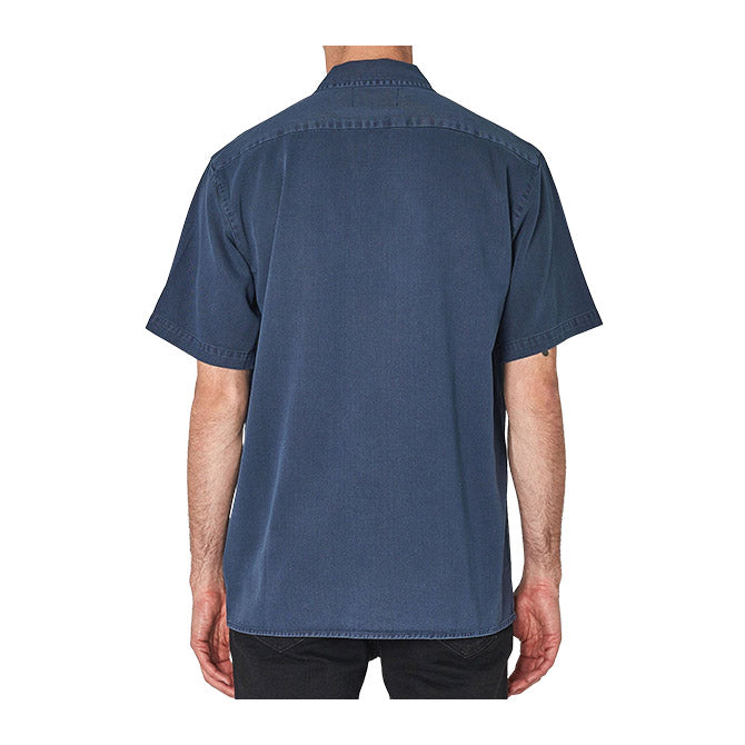 Rolla's Ezy Trade Shirt - WASHED BLUE