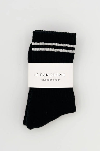 Le Bon Shoppe Boyfriend Socks - NOIR