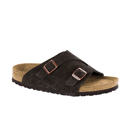 Birkinstock Zurich SFB Mocca Suede Leather Narrow