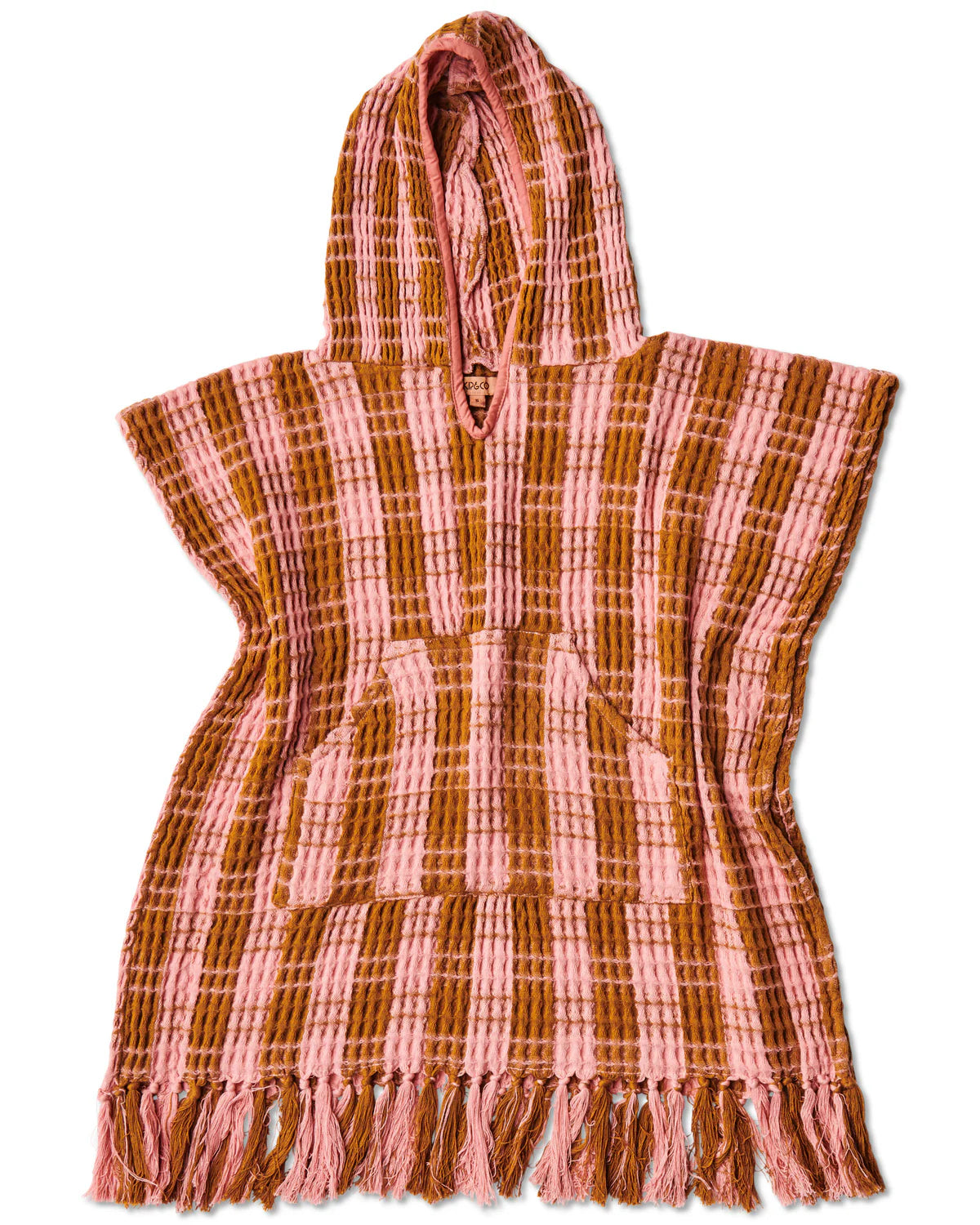 Kip & Co Toasted Marshmallow Kids Terry Poncho