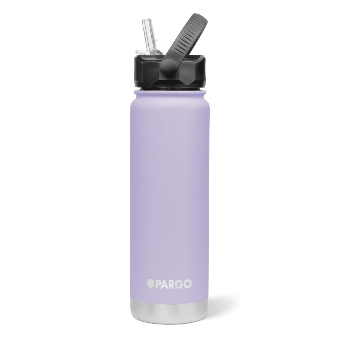 Pargo 750 ml Bottle with Straw - LILAC