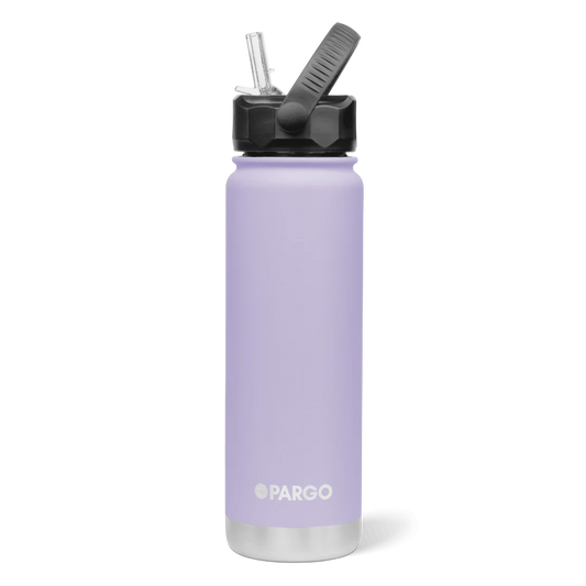 Pargo 750 ml Bottle with Straw - LILAC