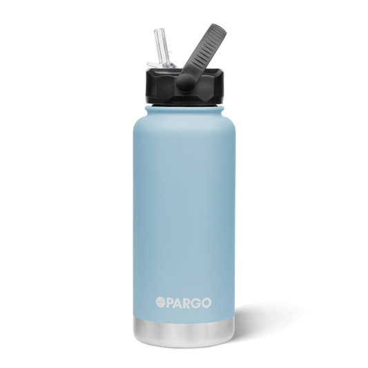 Pargo Insulated Bottle 950ml with straw - BAY BLUE