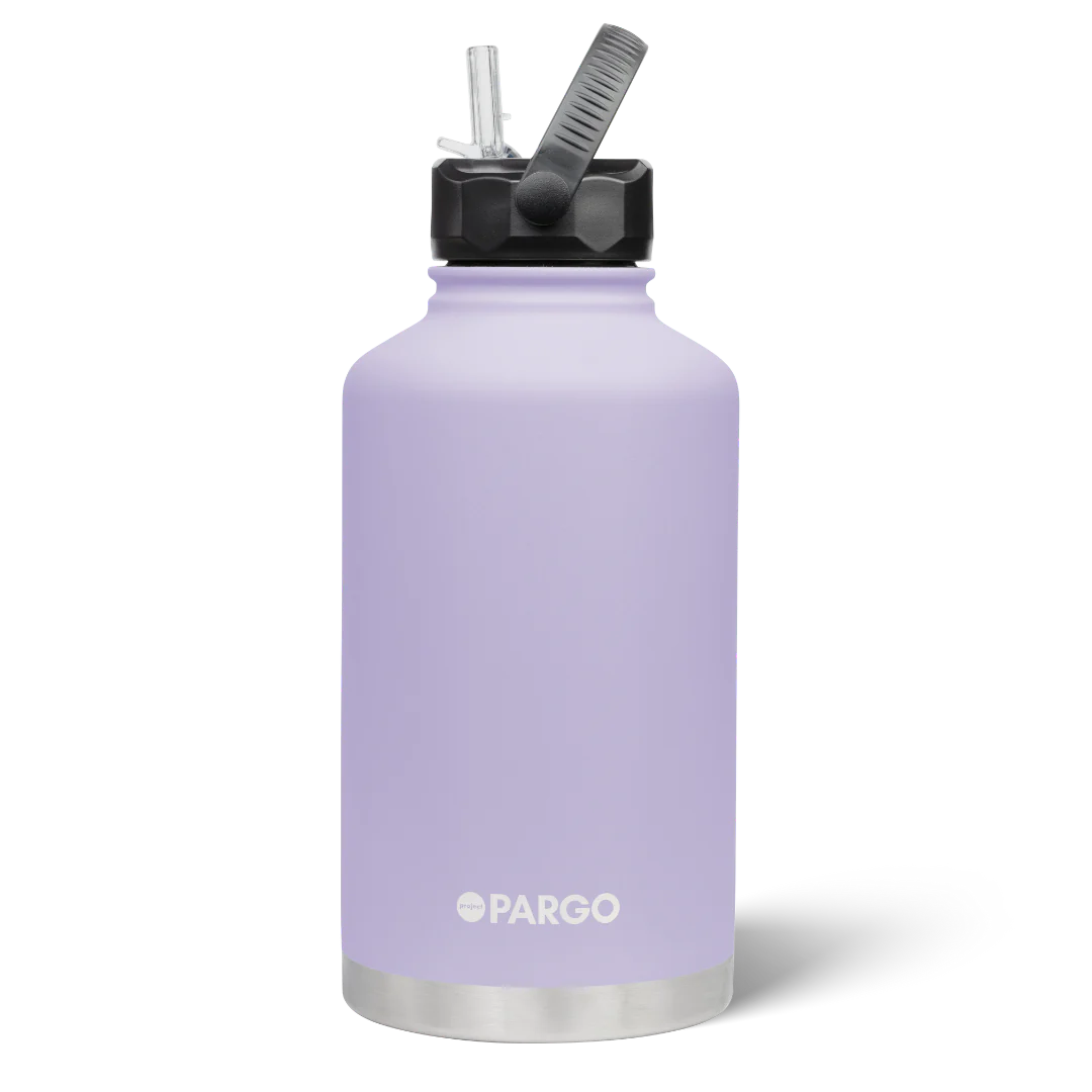 Pargo Insulated Bottle 1890ml With Straw - LOVE LILAC