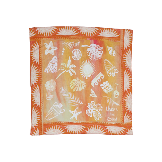 Wandering Folk Sol Sarong - TANGERINE