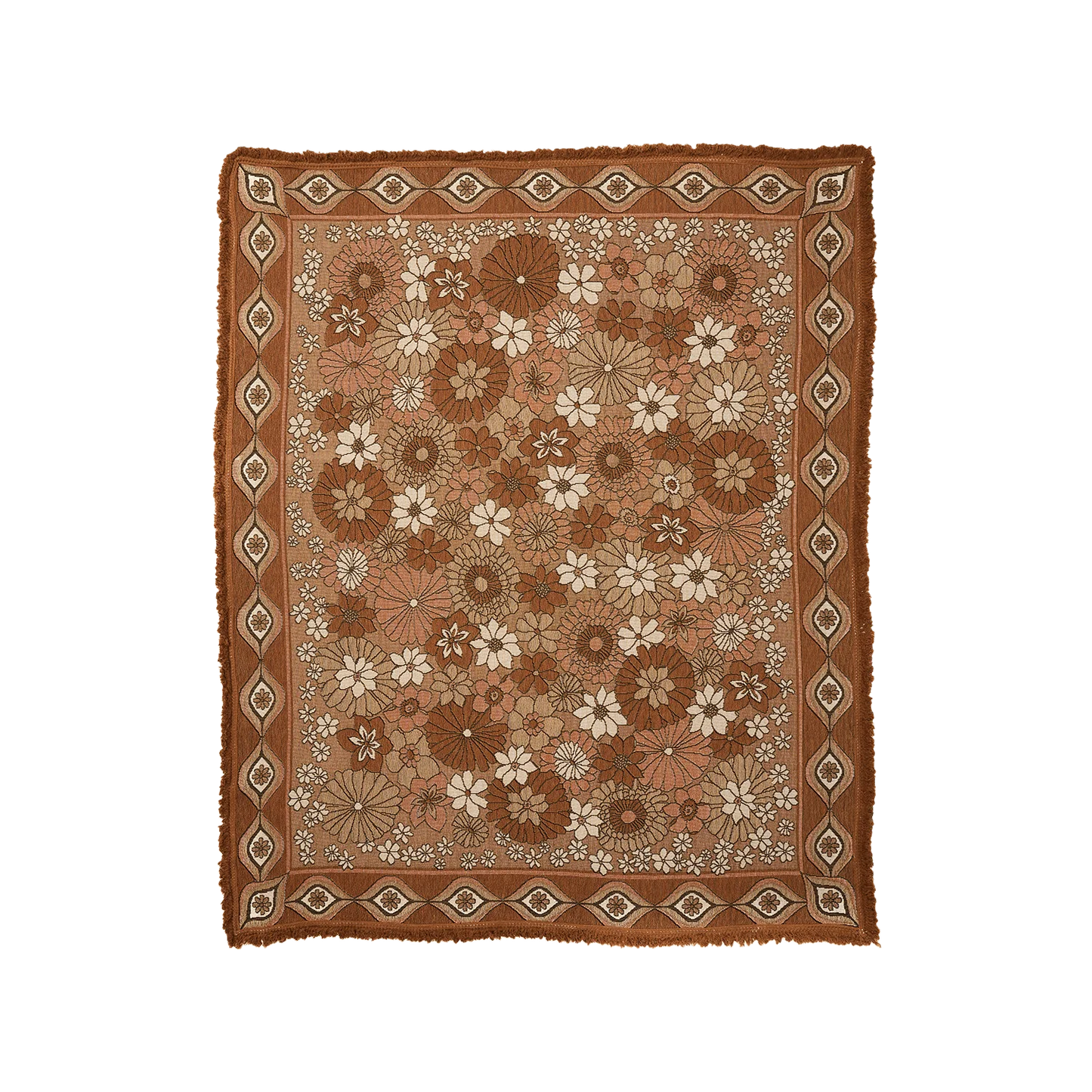 Wandering Folk Lola Throw - COPPER