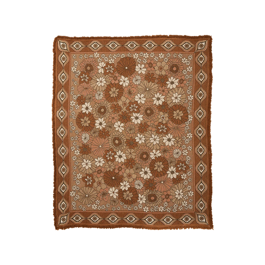 Wandering Folk Lola Throw - COPPER