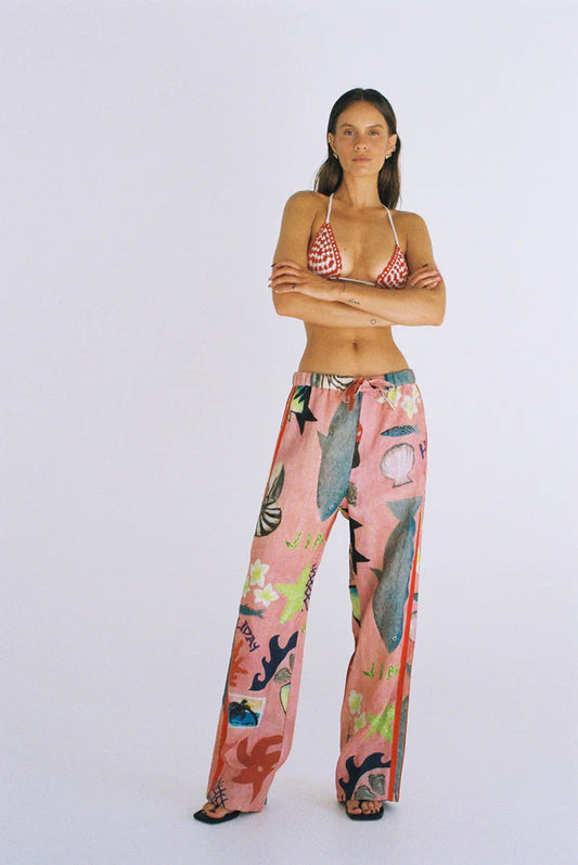 Lottie Hall Jimbaran Pants - PINK