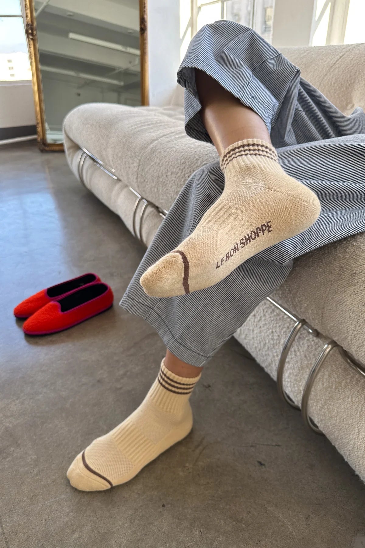 Le Bon Shoppe Girlfriend Socks - DAISY