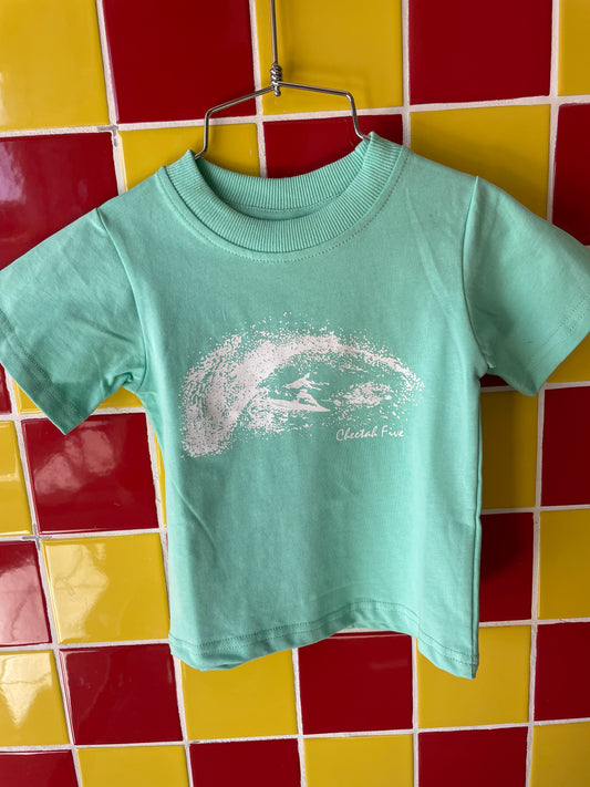 Cheetah Five Surfer Girl Kids Tee