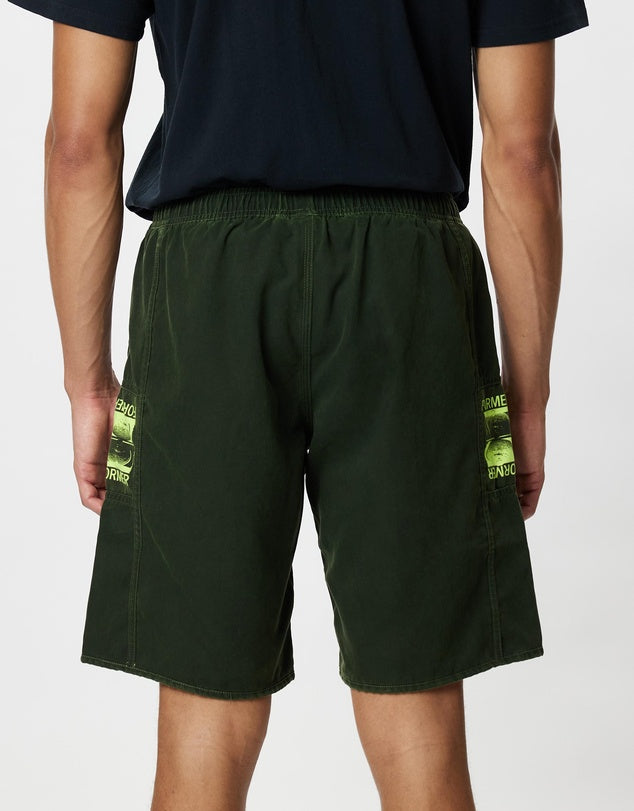 Former Manners 18” Swim Trunk - BLACK / LIME