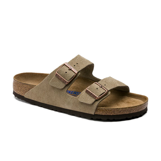 Birkenstock Arizona BS Taupe Suede Leather Narrow