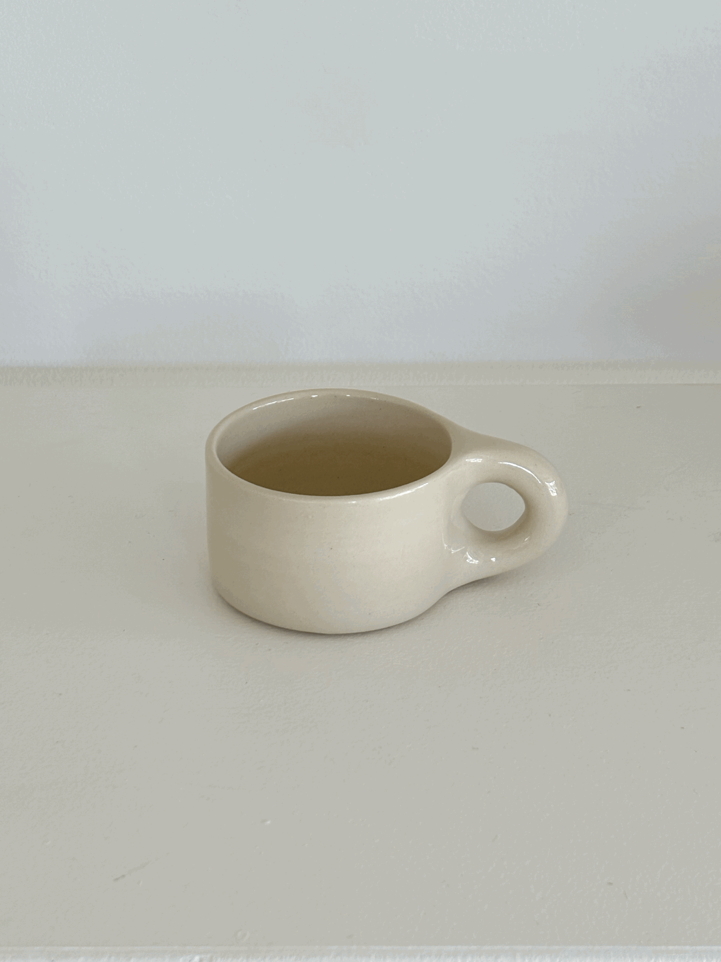 Jedda Ceramics Mini Chubby Mug - CREAM