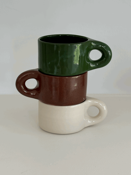 Jedda Ceramics Mini Chubby Mug - FOREST