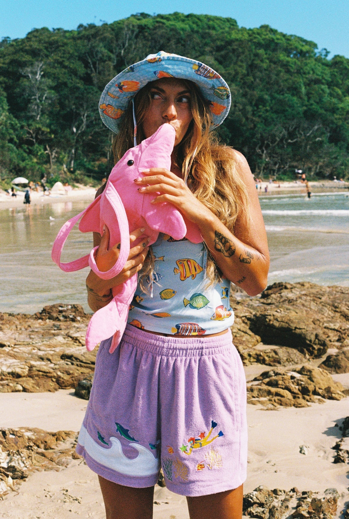 Spicy Dugong Women’s Terry Scuba Shorts