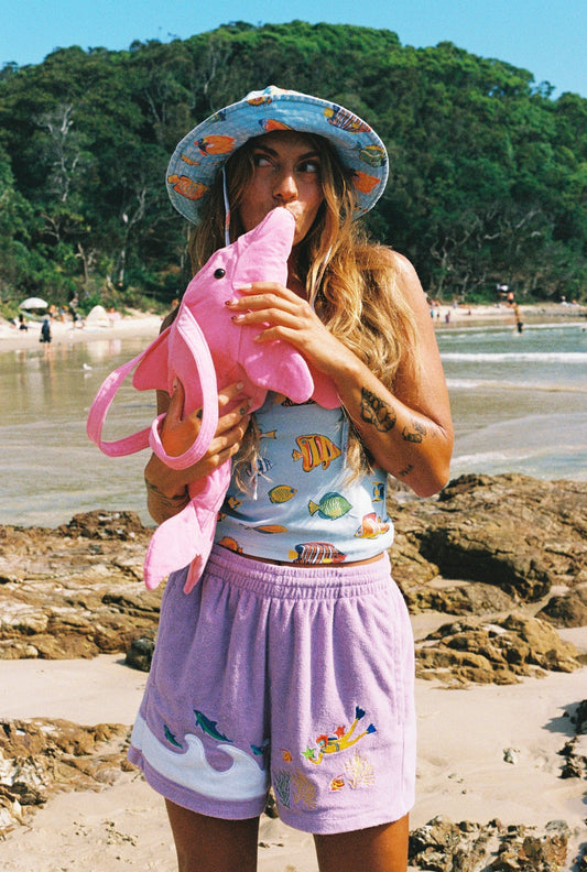 Spicy Dugong Women’s Terry Scuba Shorts