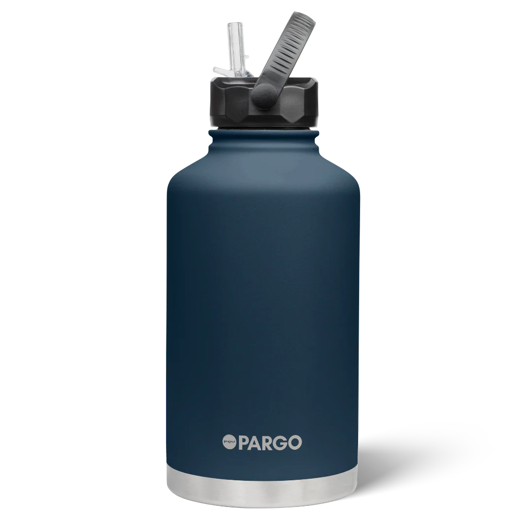 Pargo Insulated Bottle 1890ml With Straw - DEEP SEA NAVY