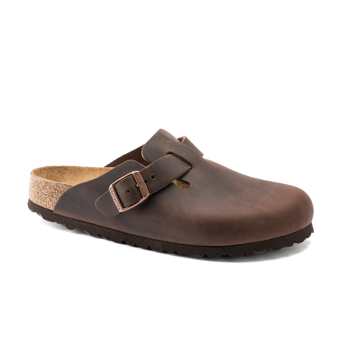 Birkenstock Boston Oiled Leather regular - HABANA