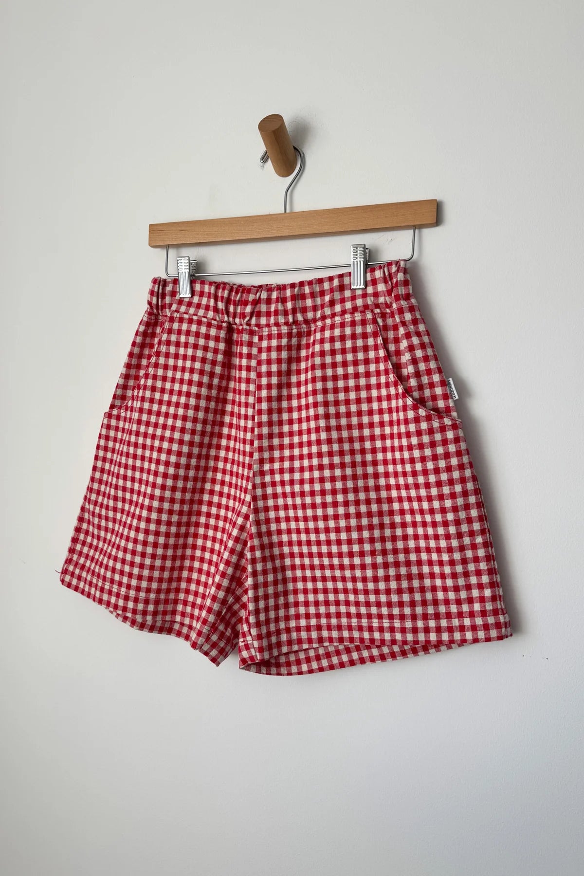 Le Bon Shoppe City Shorts - RED GINGHAM