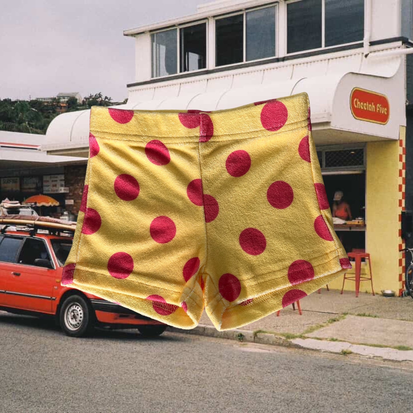 Cheetah Five Kids Terry Short - POLKA DOT