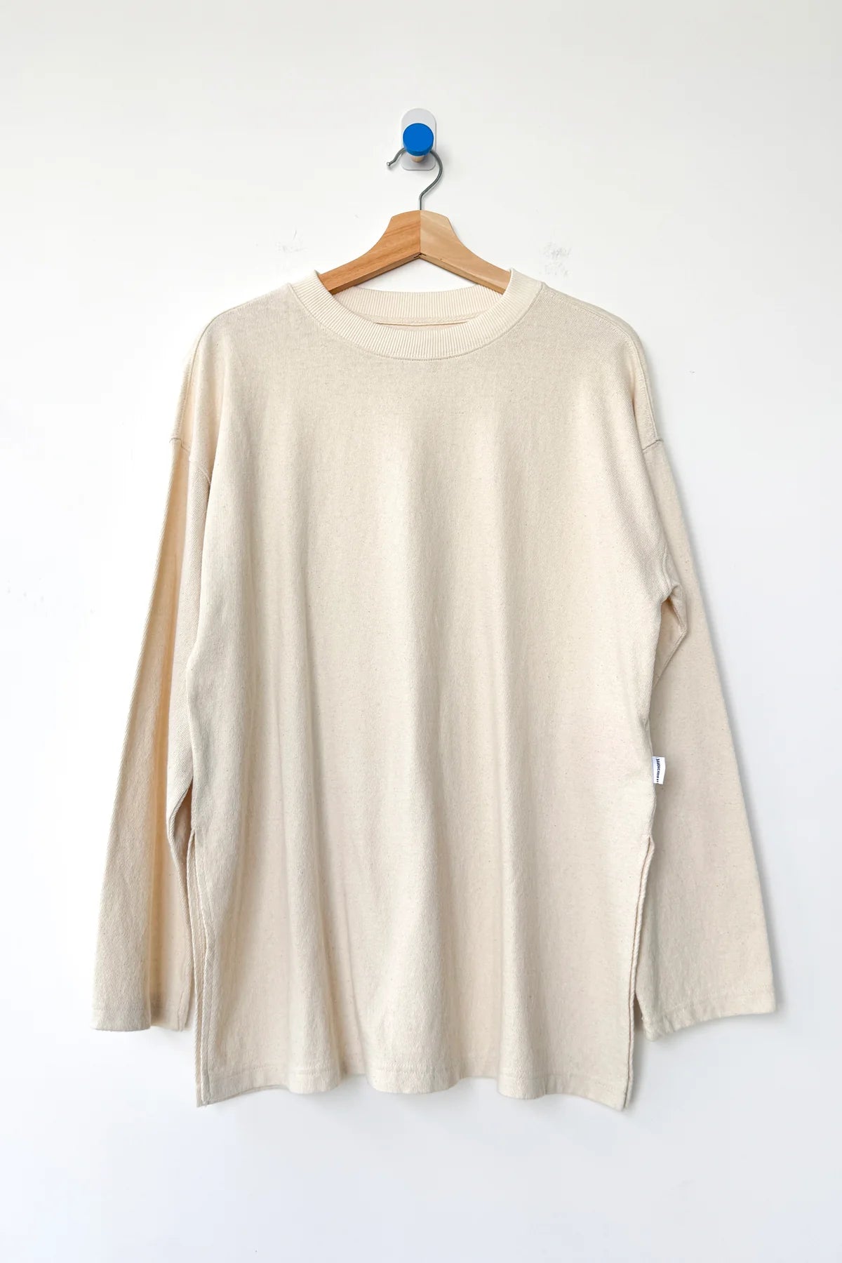 Le Bon Shoppe Long Sleeve Sunday Tee - NATURAL