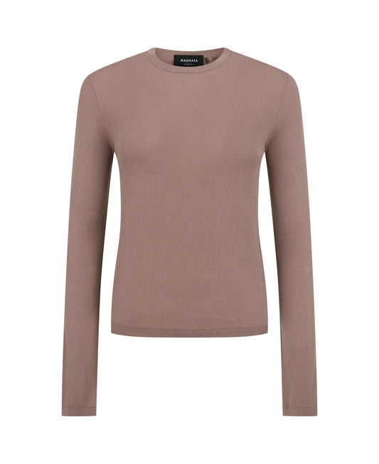Nagnata Essentials Long Sleeve Top - ROSE