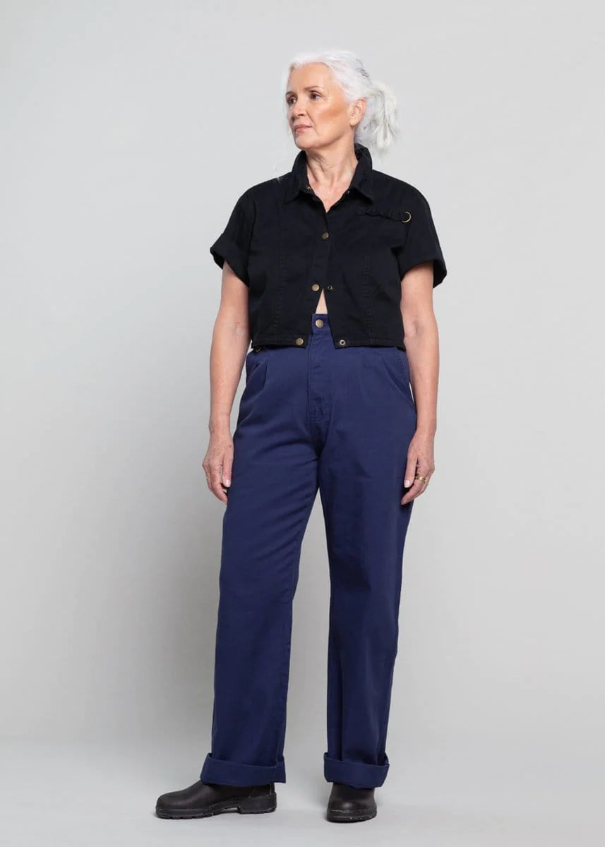 Suk Workwear Station Pant - BLUE